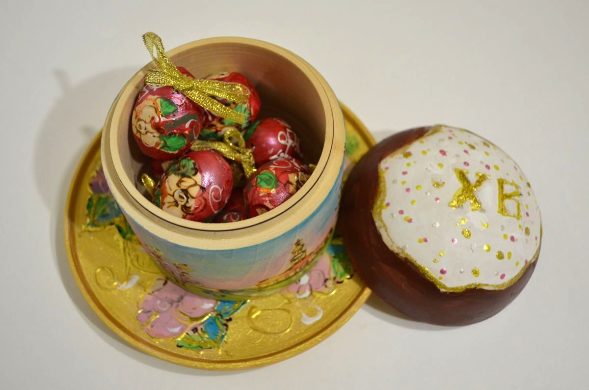 Шкатулка "Христос Воскрес!"